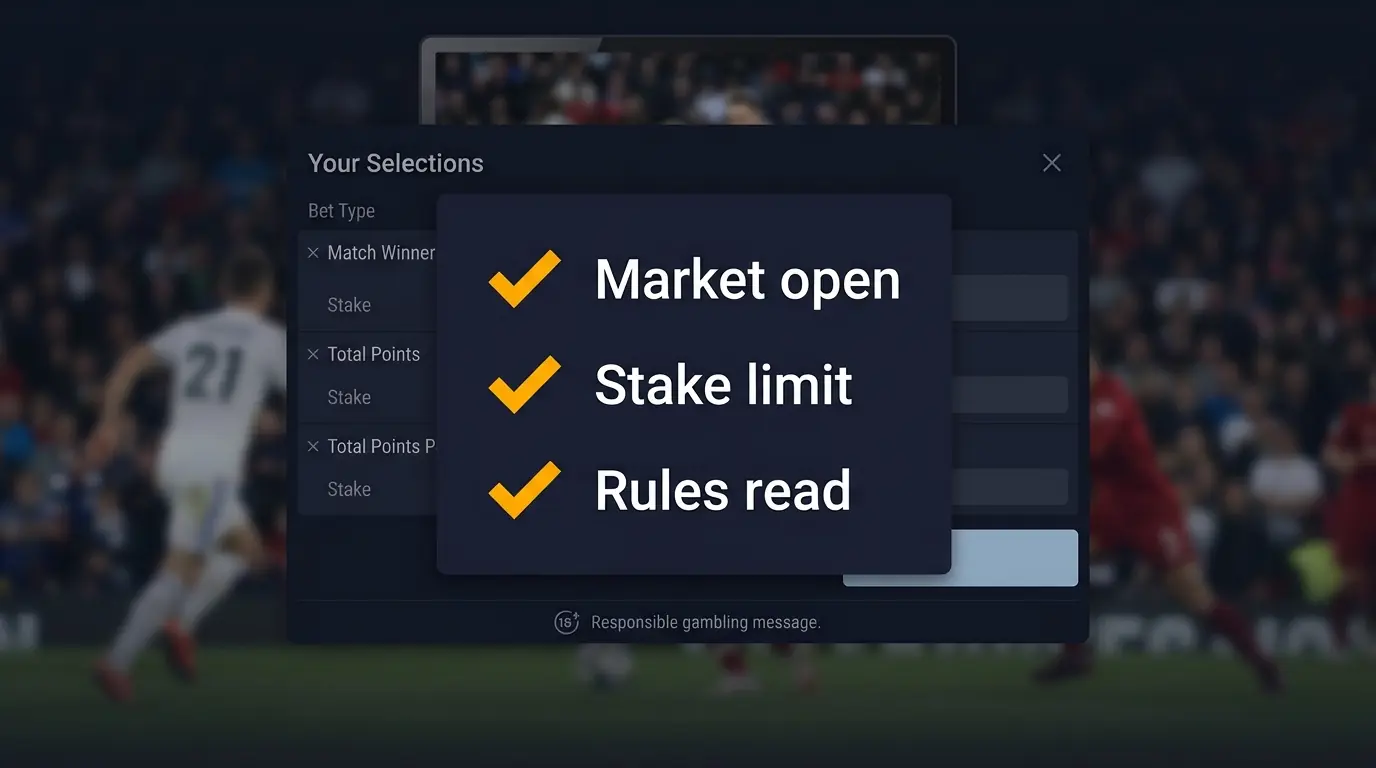 Betfair Sports Betting: Main Checks Before Placing a Bet
